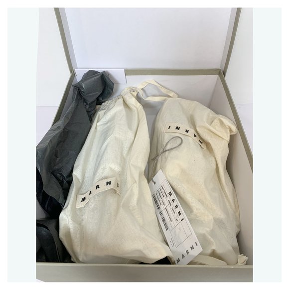 MARNI  Printed Canvas Sneakers - Picture 5 of 5